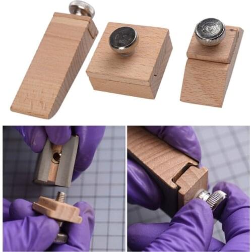 Sandpaper Grinding Block Leather Craft Edge Polishing Gadget Sewing Holder Tool