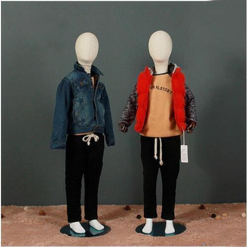 New High Quality Fabric Fiberglass Fabric Child Mannequin Child Manikin Hot Sale