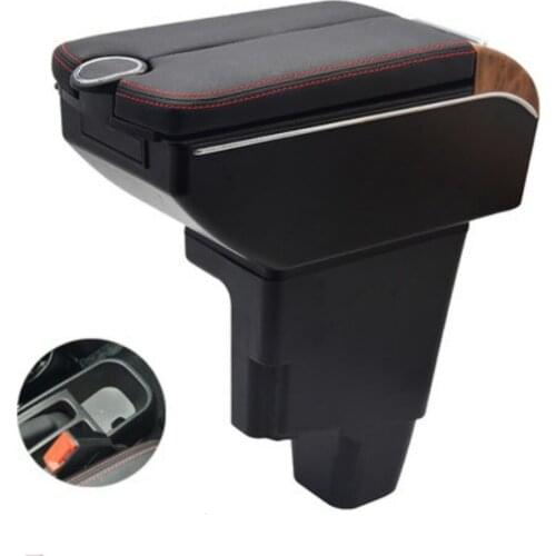 For Great wall Hover M4 Armrest Box Double doors open USB interface Centre Console Storage Box Arm Rest Car accessories armrests