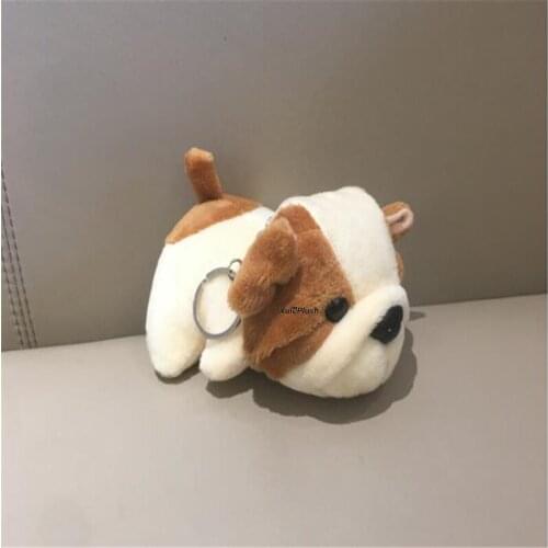 12CM Approx. Dog Toy , Keyring Chain Plush Stuffed TOY DOLL , Wedding Gift