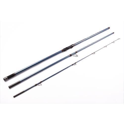 4.2M 3 sections SURF fishing rod carbon fishing pole distance throwing rod intervention anchor SIC ring casting weight 270g