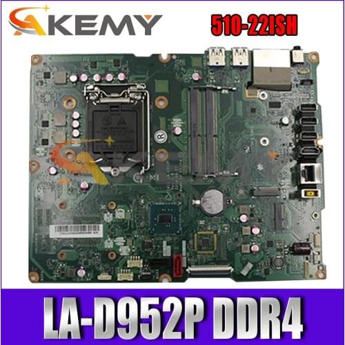 High quality For Lenovo 510-22ISH AIO Motherboard CCA11 LA-D952P 00UW358 00UW359 DDR4 MB 100% Tested Fast Ship