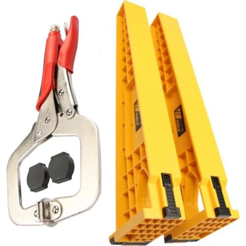 2pcs Drawer Track Installation Jig Auxiliary Positioning Holder Drawer Slide Jig Mounting Cabinet Hardware Woodworking Tools