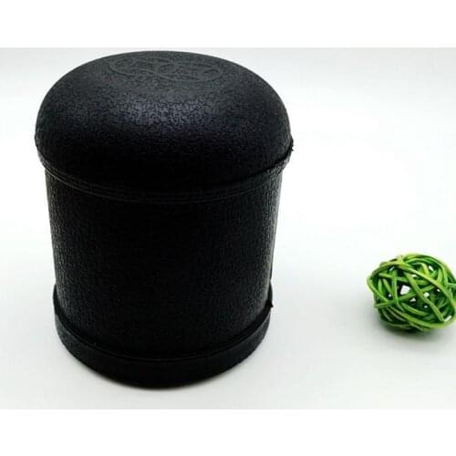 1PCS Dice Bag Black Leather Dice Cup KTV Bar Entertainment Clubs Dice Cup Toy for Adults High Quality Dice Cup