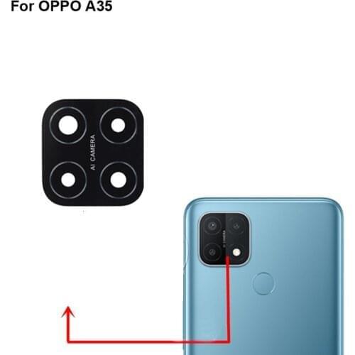 2PCS For OPPO A35 Replacement Back Rear Camera Lens Glass Parts For OPPO A 35 test good OPPOA35 Glass lens