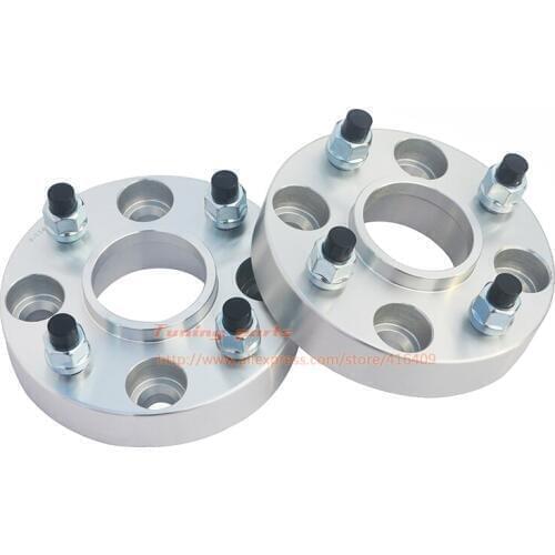 2pcs/lot 15mm 20mm thick PCD 4x100-54.1Wheel Widened Flange Car Wheel Spacer For Geely MK FC Vision