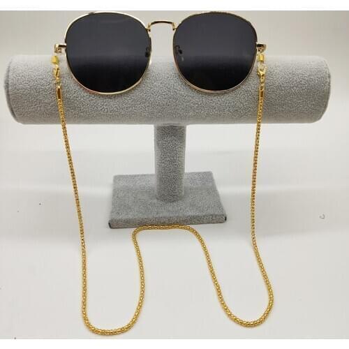 3 Color Simple Metal Eyeglass Chain Sunglasses Chain Sunglasses Holder Eyewear Retainer Strap Lanyard Necklace accessory