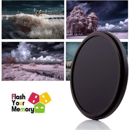 43mm 760nm Infrared Optical Grade IR76 Filter for Camera Lenses Accessories Canon Nikon Fuji Pentax