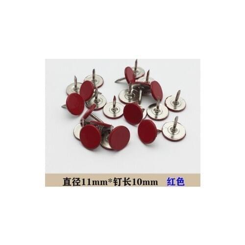 A3 11MM*10MM Decorative thumbtack wall paper big head nail sofa color bubble round head nail push nail wall lengthening plane