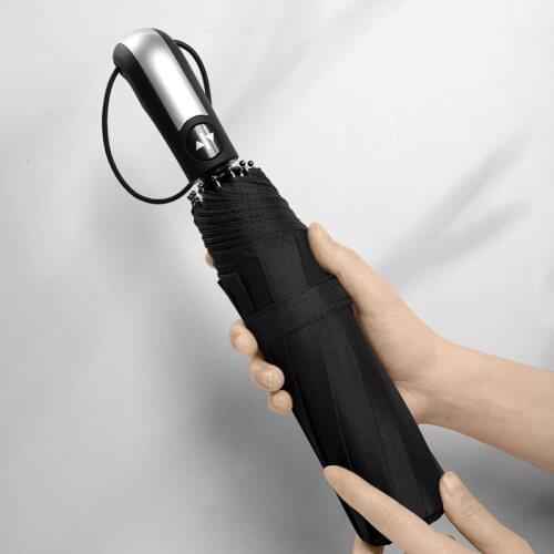 Automatic Windproof Rainy umbrella Sunny Rainy Summer Aluminum Windproof Waterproof UV Parasol Sunshade Man Woman