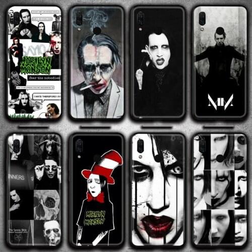 Marilyn Manson We Are Chaos Phone Case Huawei Y6P Y8S Y8P Y5II Y5 Y6 2019 P Smart Prime Pro