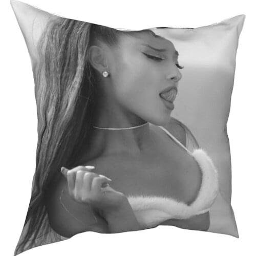 Ariana Grande decorative cushion cover sexy beauty cushion cover 45cm linen pillow residential culture