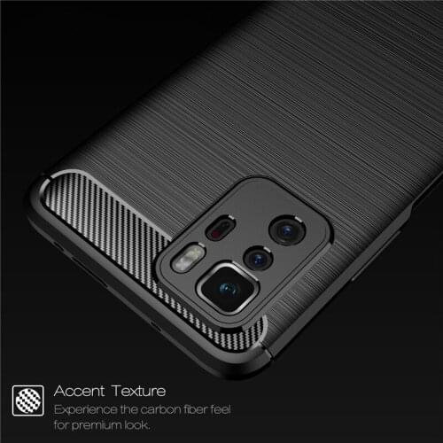 For Xiaomi Poco X3 GT Case Soft Silicone Carbon Fiber Cover Phone TPU Case For Poco X3 GT Protective Cover For Xiaomi Poco X3 GT