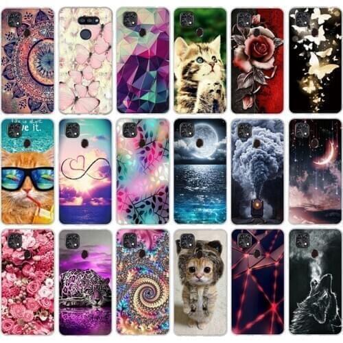 For ZTE Blade 20 Smart 20smart Case Soft Silicone TPU Animals Patterned Case For ZTE Blade V2020 V 2020 Vita V2020vita Case Capa