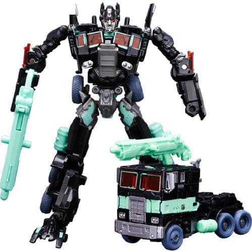 KBB Cool Plastic ABS + Alloy black Transformation Movie 4 toys Robot Car Anime Brinquedos Action Figures Classic Model Boys kids
