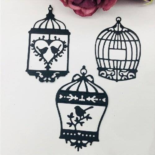 Lace birdcage Metal Cutting Dies stamps and dies Stencils DIY Scrapbooking dies album Cards Making Embossing Die Cuts Craft dies