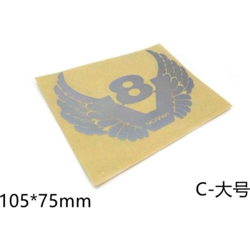 1/14 Rc Tractor Truck Tamiya Hercules SCANIA R470 620 730 Flying V8 Logo Decorative Mirror Sticker