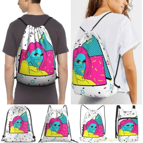 Katya Zamo Men Purpose Drawstring Backpack Bags Women Outdoor Travel Backpacks Gym Training Swimming Fitness Bag