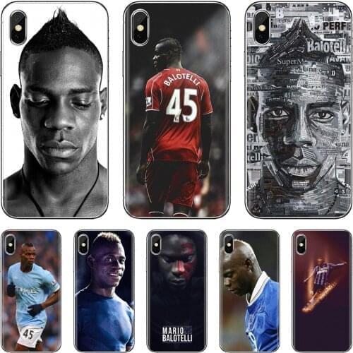 Aksi-striker-C-Star-Italy-Mario-Balotelli For Xiaomi mi Redmi Note 3 4 4X 5 6 7 8 8t 9 9s 9t 10 pro lite Silicone Cover Bag