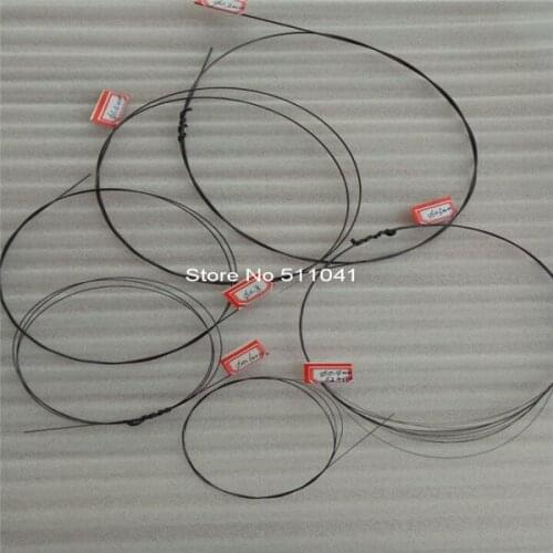 Finest Nitinol wire diameter 50 micrometer,super elastic niti wire for textile fabric,high breaking strain niti wires