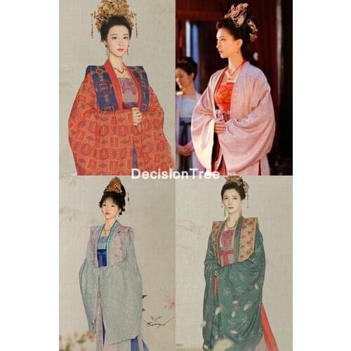 2021 tv play hanfu serenade of peaceful joy traditional chinese clothing women hanfu fairy dress ancient stage folk dance dress