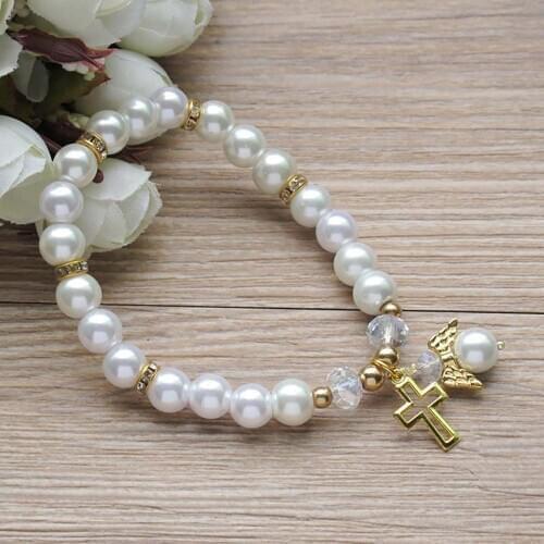 善懿盛美 White Bracelets