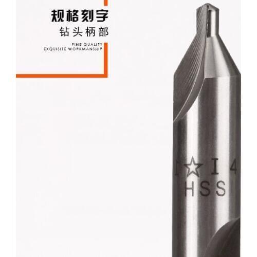 1mm 1.5 2mm 2.5mm 3mm 4mm High speed steel HSS center drills for steel or copper or aluminium