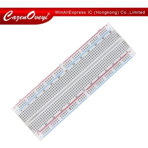 1pcs/lot Breadboard 830 Point Solderless PCB Bread Board MB-102 MB102 Test Develop DIY In Stock
