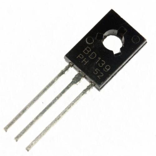 10PCS BD139 TO-126 NPN 80V 1.5A Power Transistors