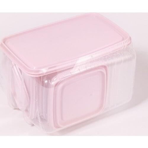 17pcs/set Plastic Food Storage Box Kitchen Container Set Refrigerator Multigrain Storage Tank Transparent Sealed Cans