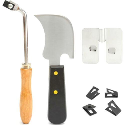 7Pcs/set Stainless Steel Floor Installation Vinyl Weld Tools Kit Accessories Set High Quality Vinyl Floor Weld Kit