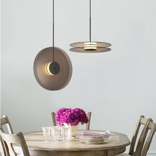 American contracted glass art bed small droplight restaurant bedroom a sitting room porch designer chandeliers