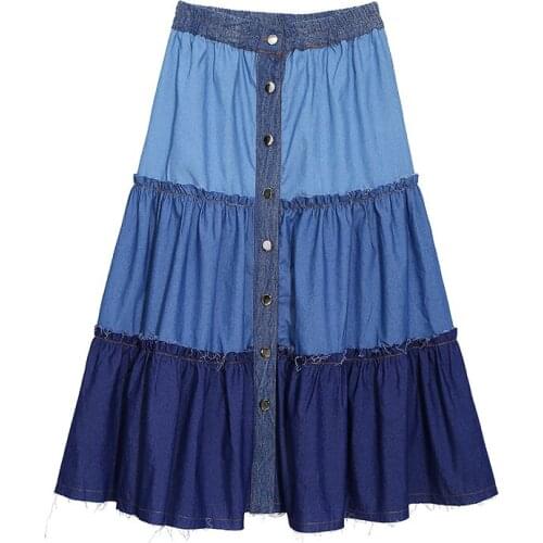 Aurance Denim Skirts For Women
