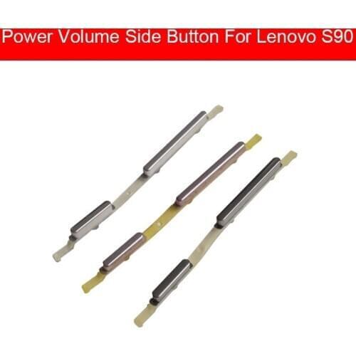 Volume + Power Side Buttons For Lenovo Sisley S90 Power Volume Control Switch Side Keypad Cell Phone Repair Replacement Parts