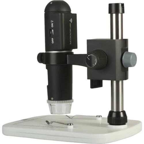 WIFI Electron Microscope Monocular 200X Wireless Digital Video Microscope Magnifier for PCB Detection Repair