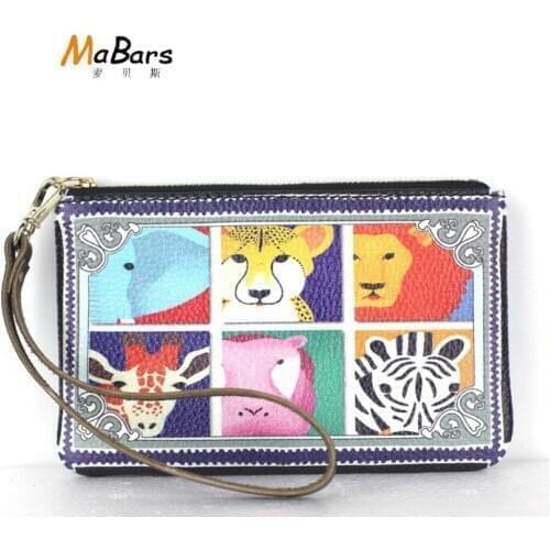 Flug Katze Leather Wallets