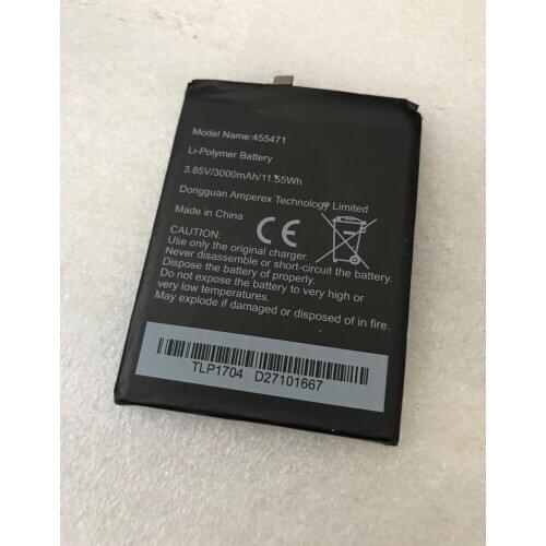 GeLar 3.85V 3000mAh 455471 cell phone battery For Wiko Wim Lite P6901 Battery