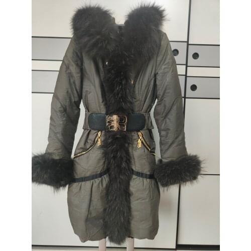 Royalcat Brand Women Coat 2021 winter Jackets Womens White Duck Down Jackets black long fashion slim down Parka X-long Coats