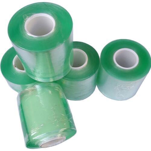 6CMx200M/1 roll Clear Plastic Stretch film Wrap Film Grafting Tape Garden Tools for Gardening bind belt PVC tie Tape