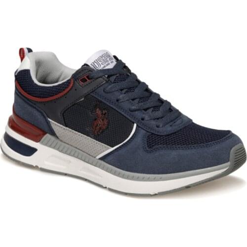 U.S. Polo Assn. Navy Blue Men 'S Sneaker Shoes 100606465 'Turkish' Quality 2021 Fashion Design Season Comfort Fast Shipping
