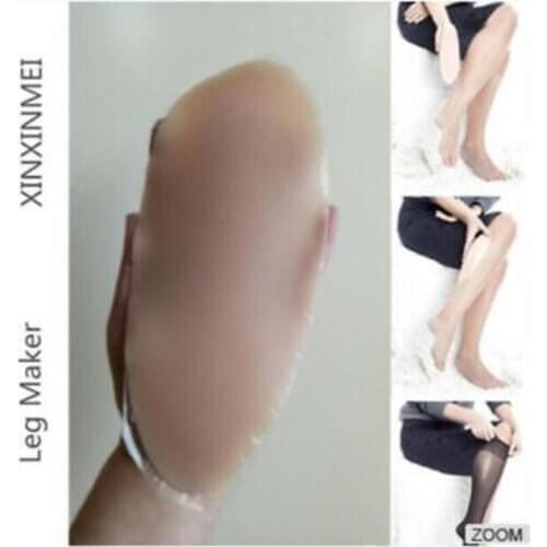New Fashion 1 Pair Silicone Leg Onlays Silicone Calf Pads for Crooked or Thin Legs Body Beauty Gift Size: 21*8*0.5cm Handmade