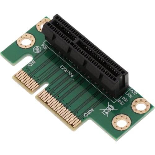 PCI Express 4X Riser Card 90 Degree Right Angle Riser Adapter Card for 1U /2U Computer