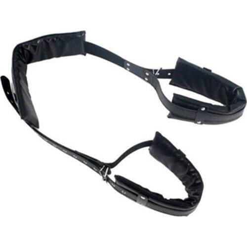 Sex Neck SM Products BDSM Bondage Fetish Straps Knee Restraint Easy Open Leg Sling Bed Bondage Adult Games For Couples Sex Shop