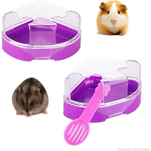 Pet Cat Rabbit Small Animal Pee Toilet Potty Bowl Corner Clean Litter Trays Hot wholesales