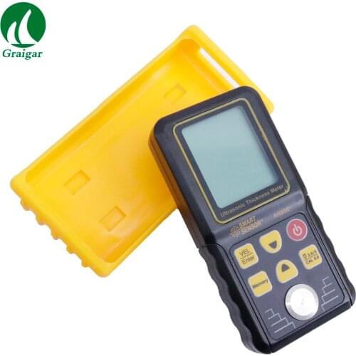 SMART SENSOR AR850+ Portable Digital Ultrasonic Thickness Meter Ultrasonic Thickness Gauge 1.2-225.0mm