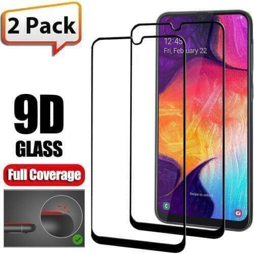 2Pcs 9D Tempered Glass For Samsung Galaxy A50 A70 A40 A 30 10 20 60 80 90 Screen Protector M30 M10 20 40 Protective Glass Film