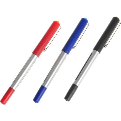 1pcs 3 Color Gel Pens Classic Roller Tip Pen Liquid Ink Office Accessories School Supplies Wholesale