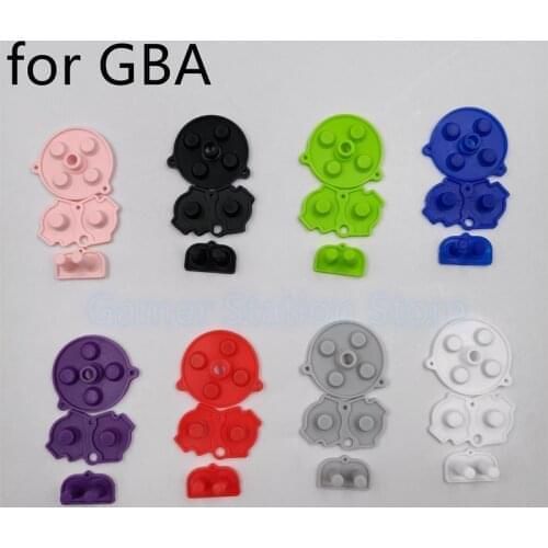 20sets Rubber Pads Conductive silicone rubber pad for Gameboy GBA conducting resin accessories