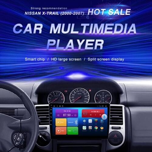 Android Car DVD For NISSAN X-TRAIL (2000-2007) Car Radio Multimedia Video Player Navigation GPS Android10.0 Double Din