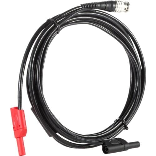 Hantek HT30A Oscilloscope Probes Auto Test Cable BNC to Banana Adapter Dual Banana Head Multipurpose Test Line 1008C 6074BE 2D72